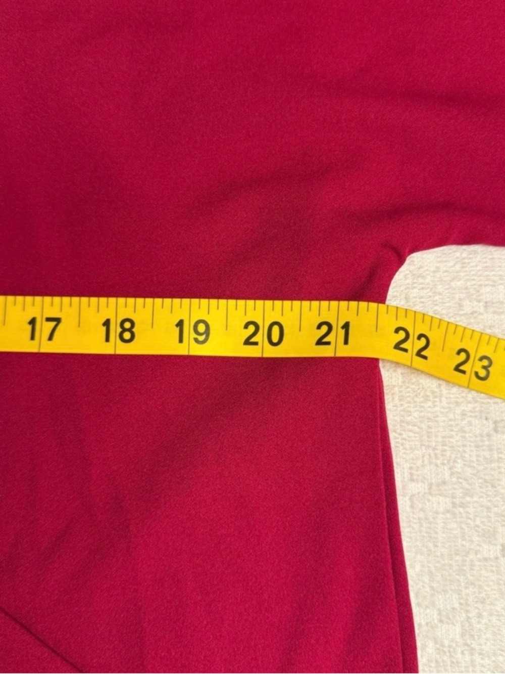 Ann Taylor Raspberry Red Top - Picture 7 of 9
